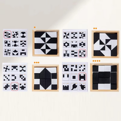 Logikspiel Holz Puzzle Gehirn Teaser Strategisches - Image 4