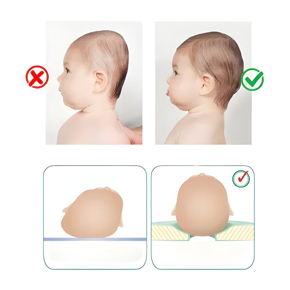 Baby Kissen Ergonomisch Weicher Schlafplatz