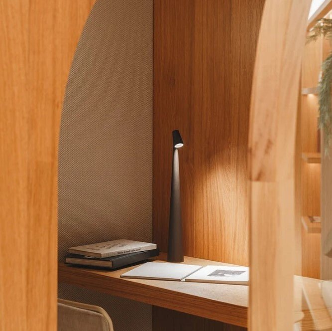 Tischlampe Aluminium Akku LED Modern Design