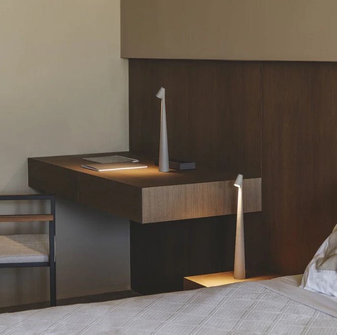 Tischlampe Aluminium Akku LED Modern Design