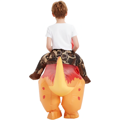 Costume de dinosaure gonflable Halloween enfant