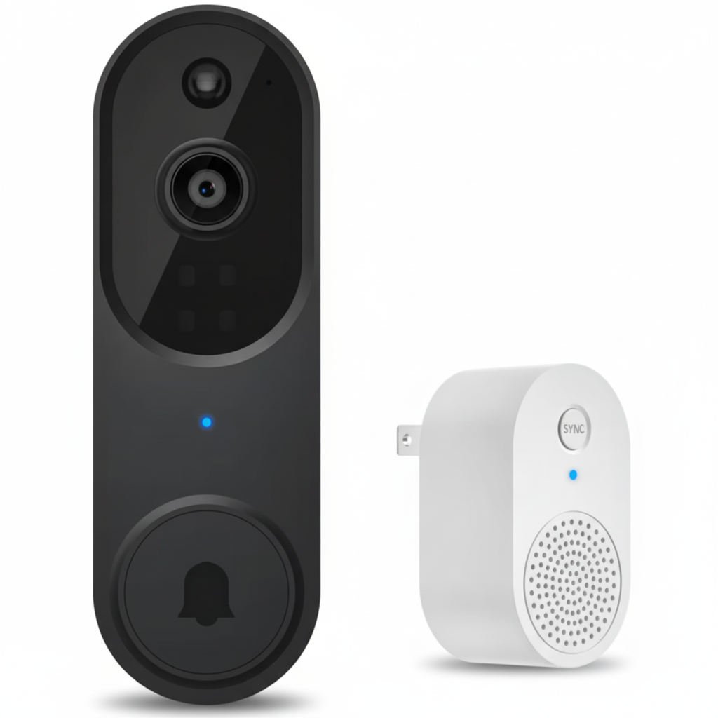 Video Camera Doorbell Wireless Night Vision