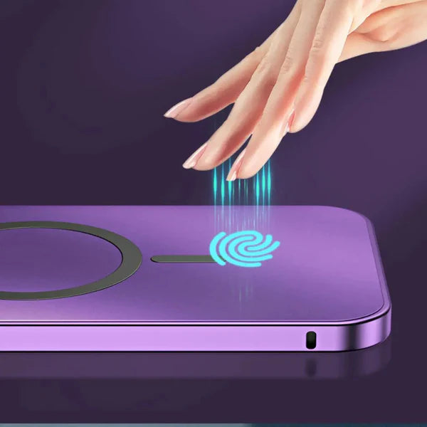 Handyhülle magnetisch Metall MagSafe iPhone Schutz