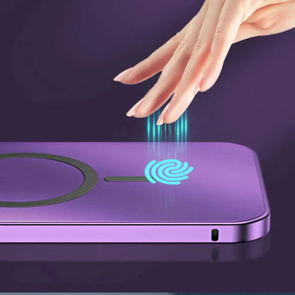 Handyhülle magnetisch Metall MagSafe iPhone Schutz