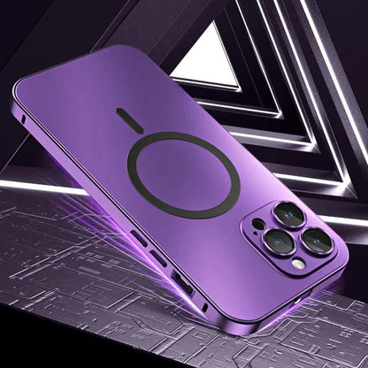 Handyhülle magnetisch Metall MagSafe iPhone Schutz