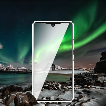Handyhülle Magnetisch Glas 360 Grad Schutz