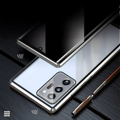 Handyhülle Magnetisch Glas 360 Grad Schutz