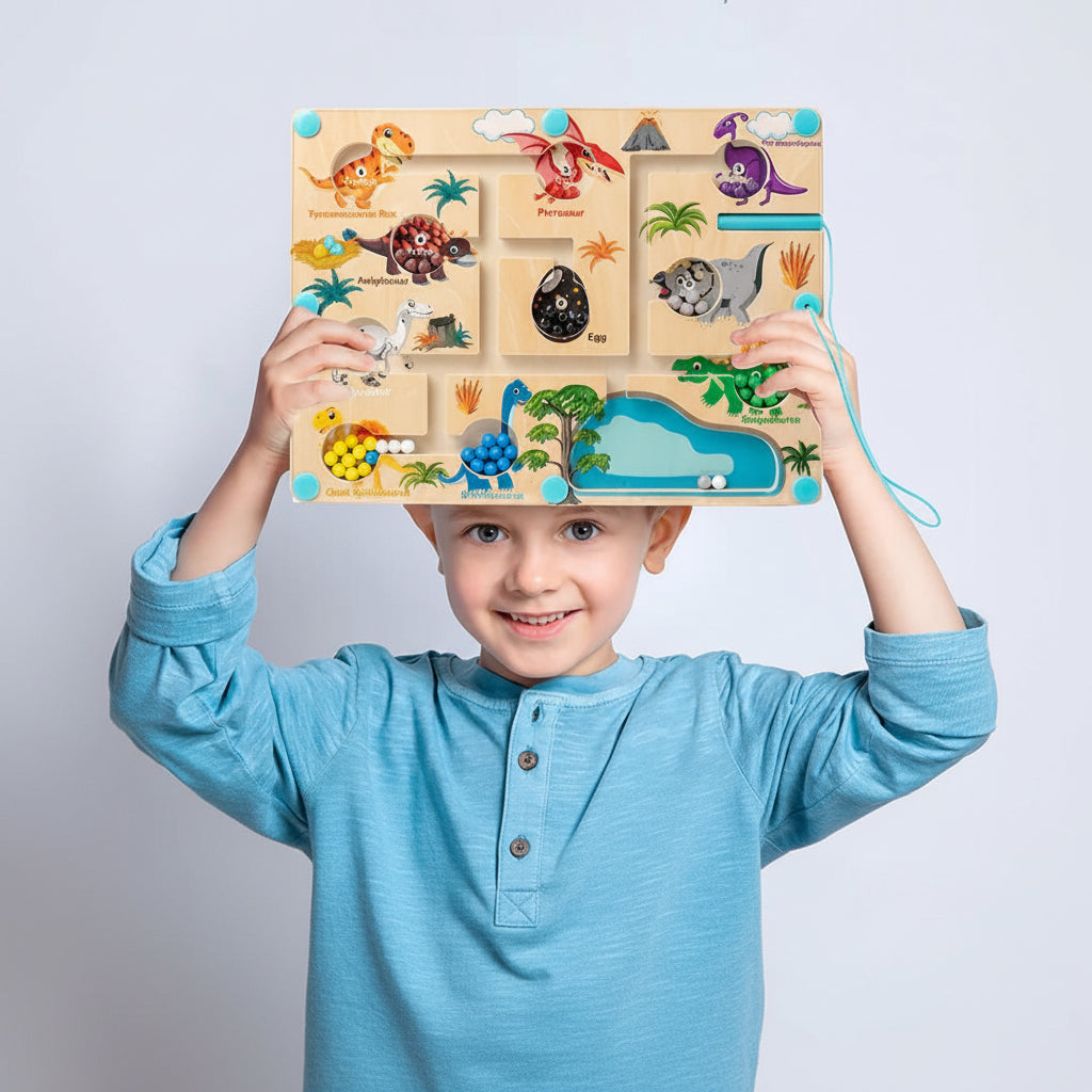 Magnetisches Interaktives Dinosaurier Lernspielzeug - Image 3