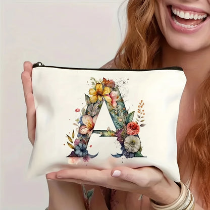 Mothers Day Flowers Cosmetic Bag Pouch Makeup Bag Travel