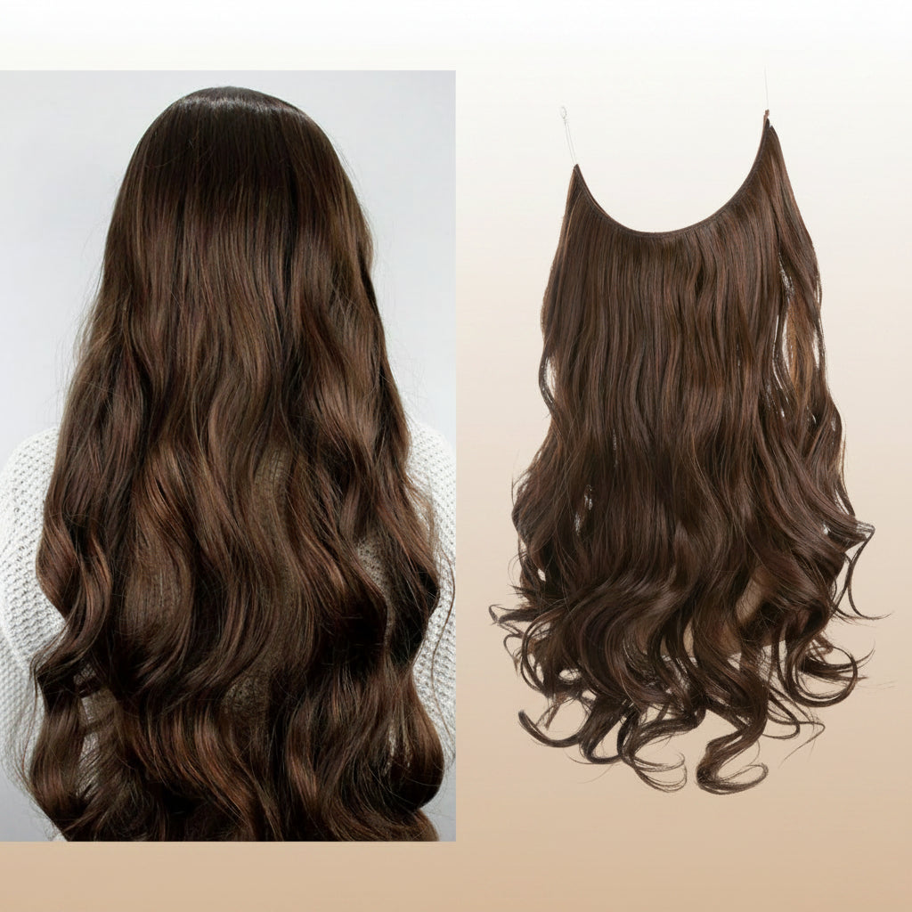 Extension Capelli Clip Lunghi Voluminosi Effetto Naturale