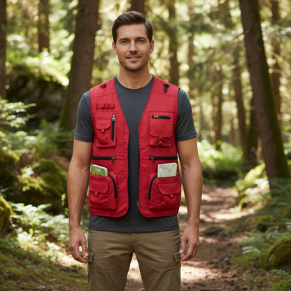Mehrtaschen Weste Outdoor Utility Freizeit - Image 1