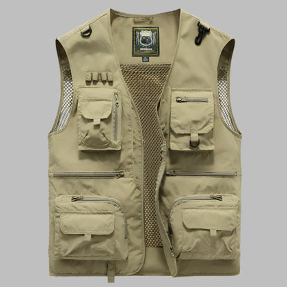 Mehrtaschen Weste Outdoor Utility Freizeit - Image 3