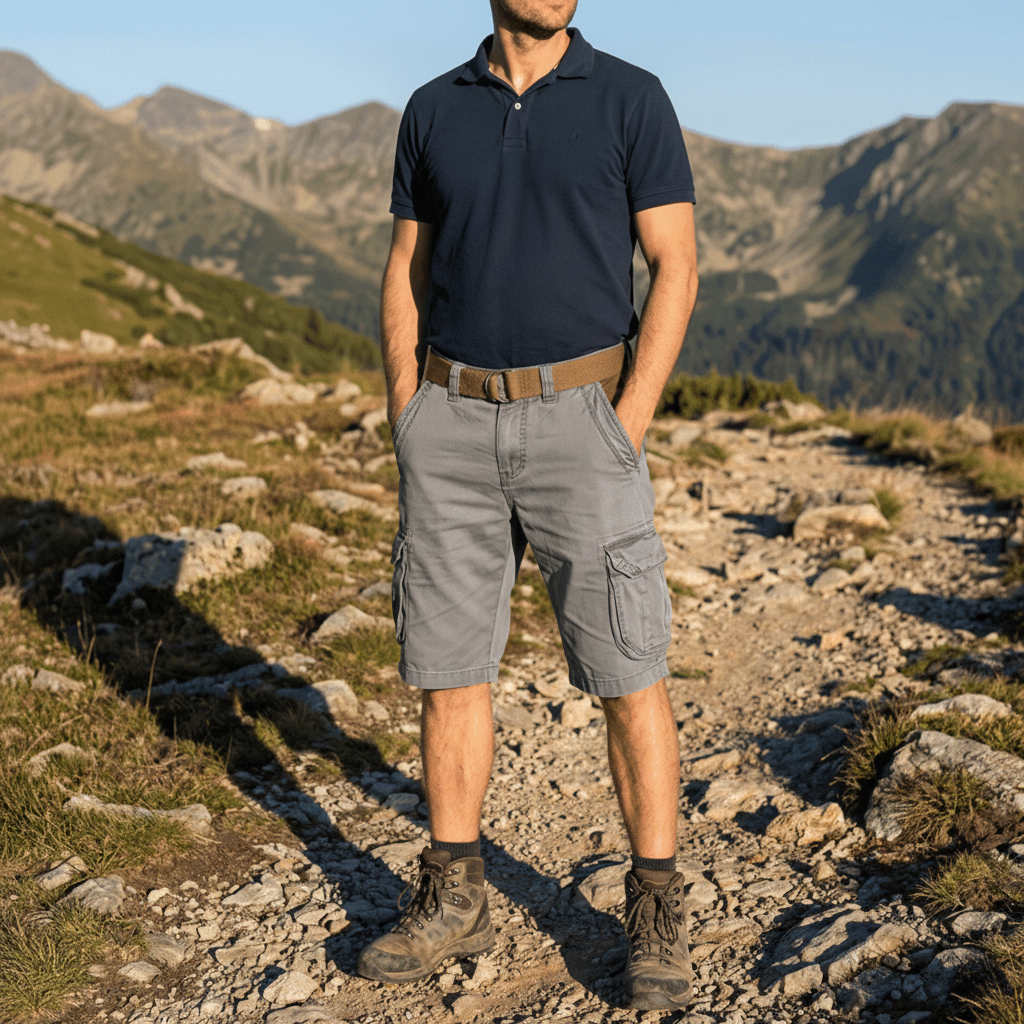 Pantaloncini Uomo Comodi Outdoor Escursioni Estate