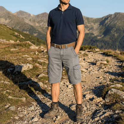 Pantaloncini Uomo Comodi Outdoor Escursioni Estate