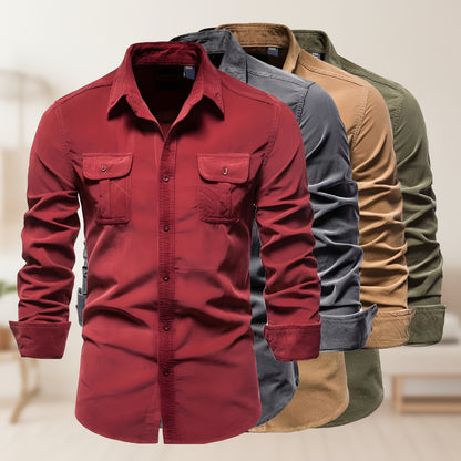 Maglia Uomo Casual A Maniche Lunghe Per Tutti I Giorni