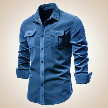 Maglia Uomo Casual A Maniche Lunghe Per Tutti I Giorni