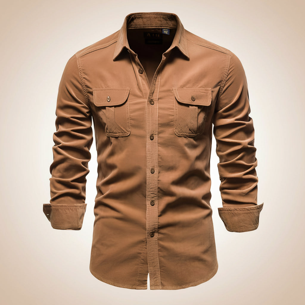 Maglia Uomo Casual A Maniche Lunghe Per Tutti I Giorni