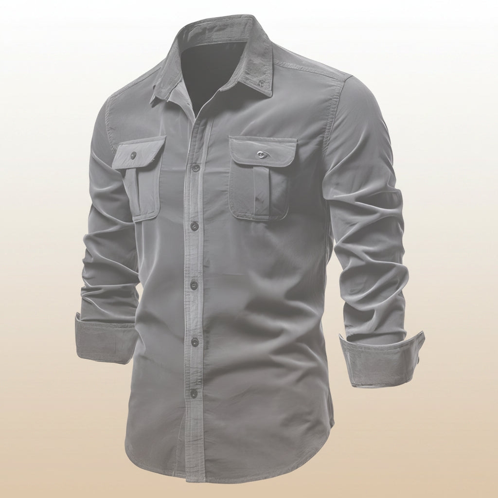 Maglia Uomo Casual A Maniche Lunghe Per Tutti I Giorni