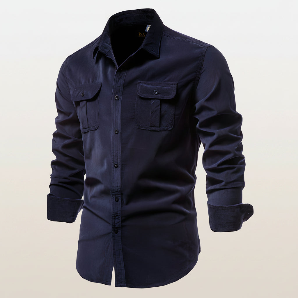 Maglia Uomo Casual A Maniche Lunghe Per Tutti I Giorni