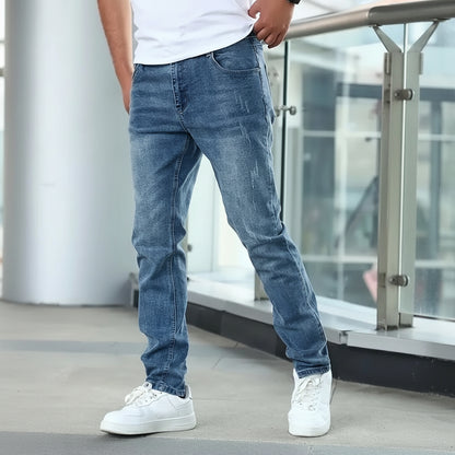 Pantalones Jeans Hombre Estilo Práctico Diario