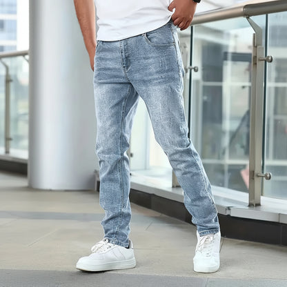 Pantalones Jeans Hombre Estilo Práctico Diario