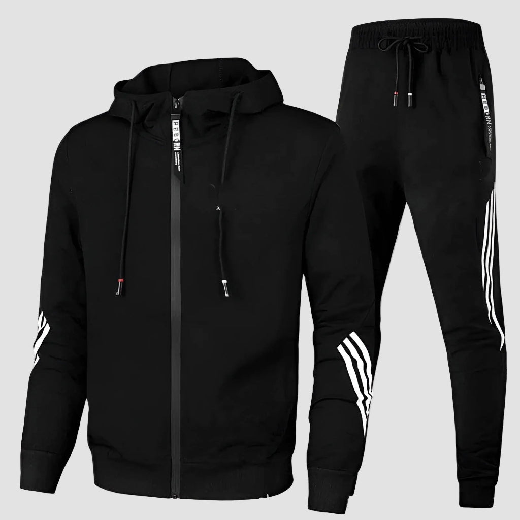 Mens Tracksuit Sportswear Jogging Suit Fitness Leisure