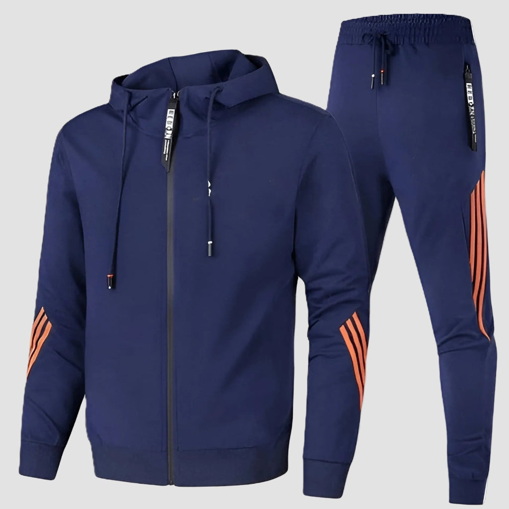 Mens Tracksuit Sportswear Jogging Suit Fitness Leisure