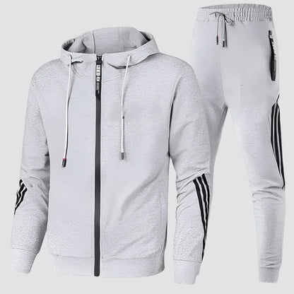 Mens Tracksuit Sportswear Jogging Suit Fitness Leisure