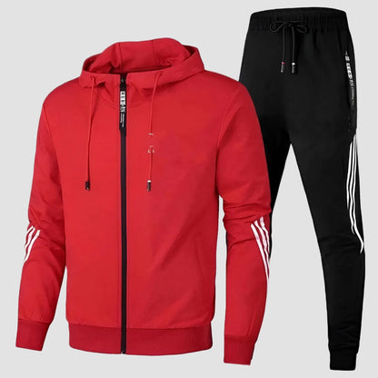 Mens Tracksuit Sportswear Jogging Suit Fitness Leisure