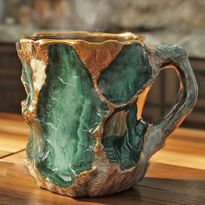 Mineralkristall Kaffeetassen Einzigartiges Design - Image 1