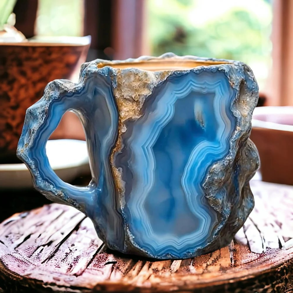 Mineralkristall Kaffeetassen Einzigartiges Design - Image 9