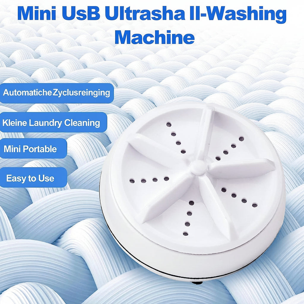 Mini Portable Washing Machine Compact Solution Travel