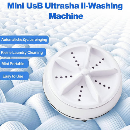 Mini Portable Washing Machine Compact Solution Travel