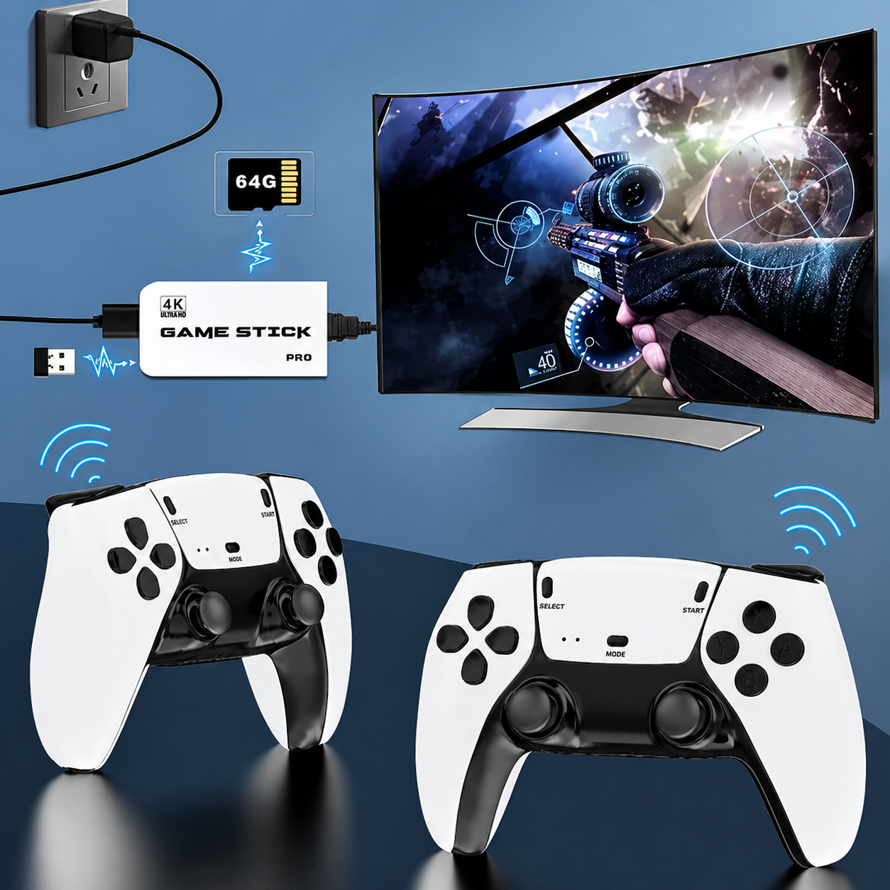 Mini Retro Game Console Portable Handheld Game Console