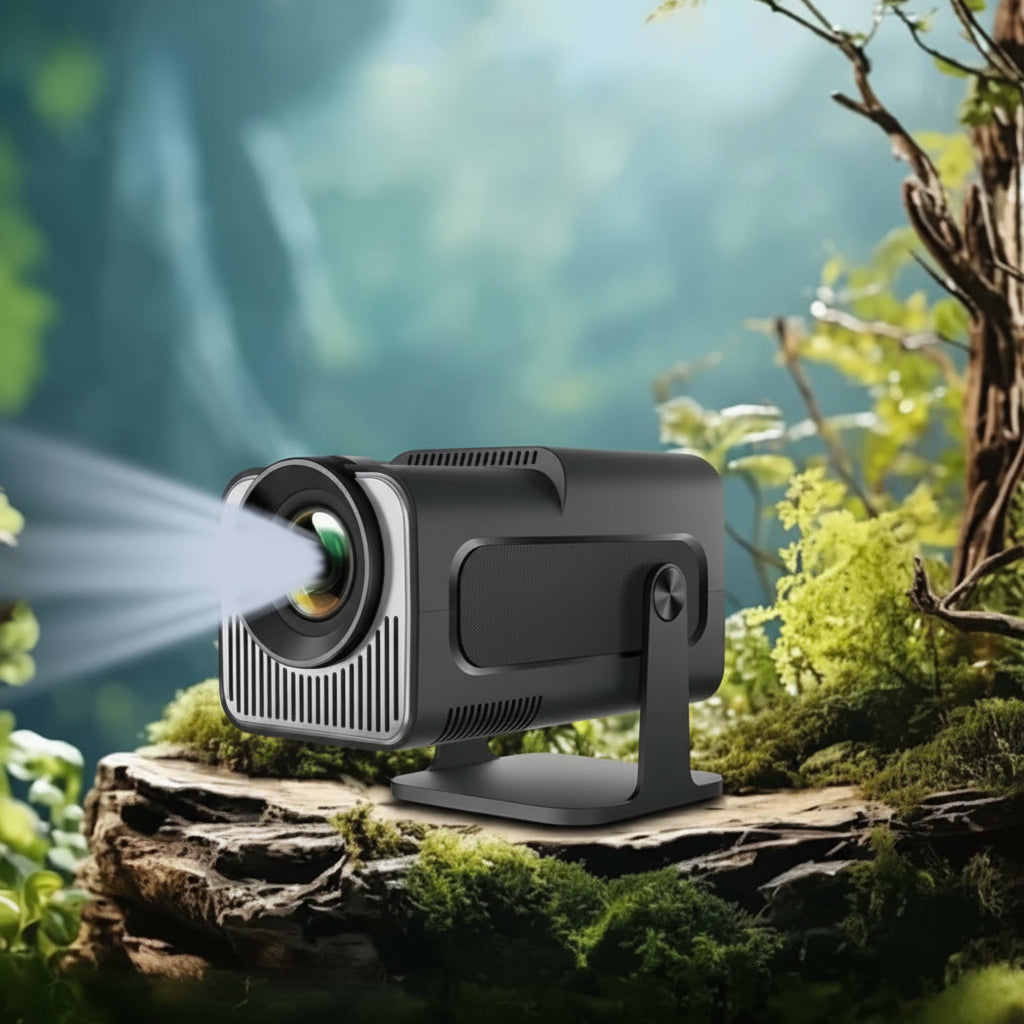 Mini proyector inteligente con Bluetooth y WiFi, proyector para cine en casa