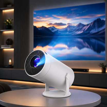 Proiettore Mini Portatile Home Cinema HD