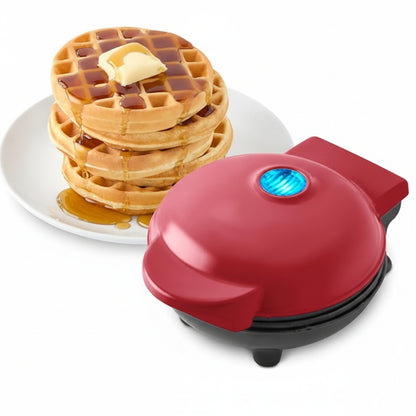 Mini piastra per waffle elettrica Waffel maker compatto per casa
