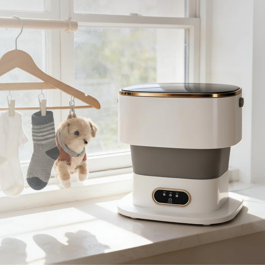 Portable Mini Washing Machine Compact Camping Travel Household