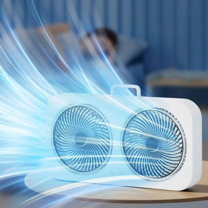 Window Fan Cooling Double Fan Living Spaces