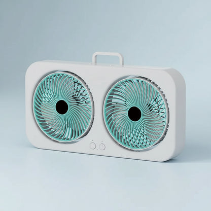 Window Fan Cooling Double Fan Living Spaces