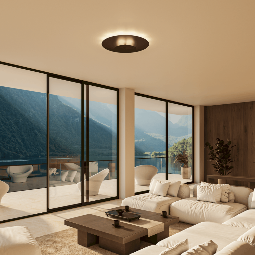 Moderne Deckenleuchte Für Wohnzimmer Dimmbar Rund - Image 13