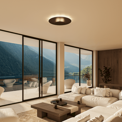 Moderne Deckenleuchte Für Wohnzimmer Dimmbar Rund - Image 13