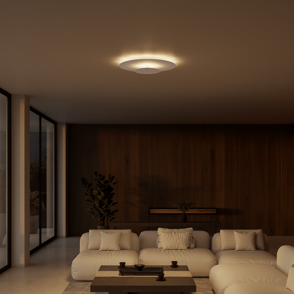 Moderne Deckenleuchte Für Wohnzimmer Dimmbar Rund - Image 7