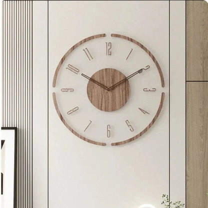 Moderne Holz Wanduhr Minimalistisches Design - Image 6