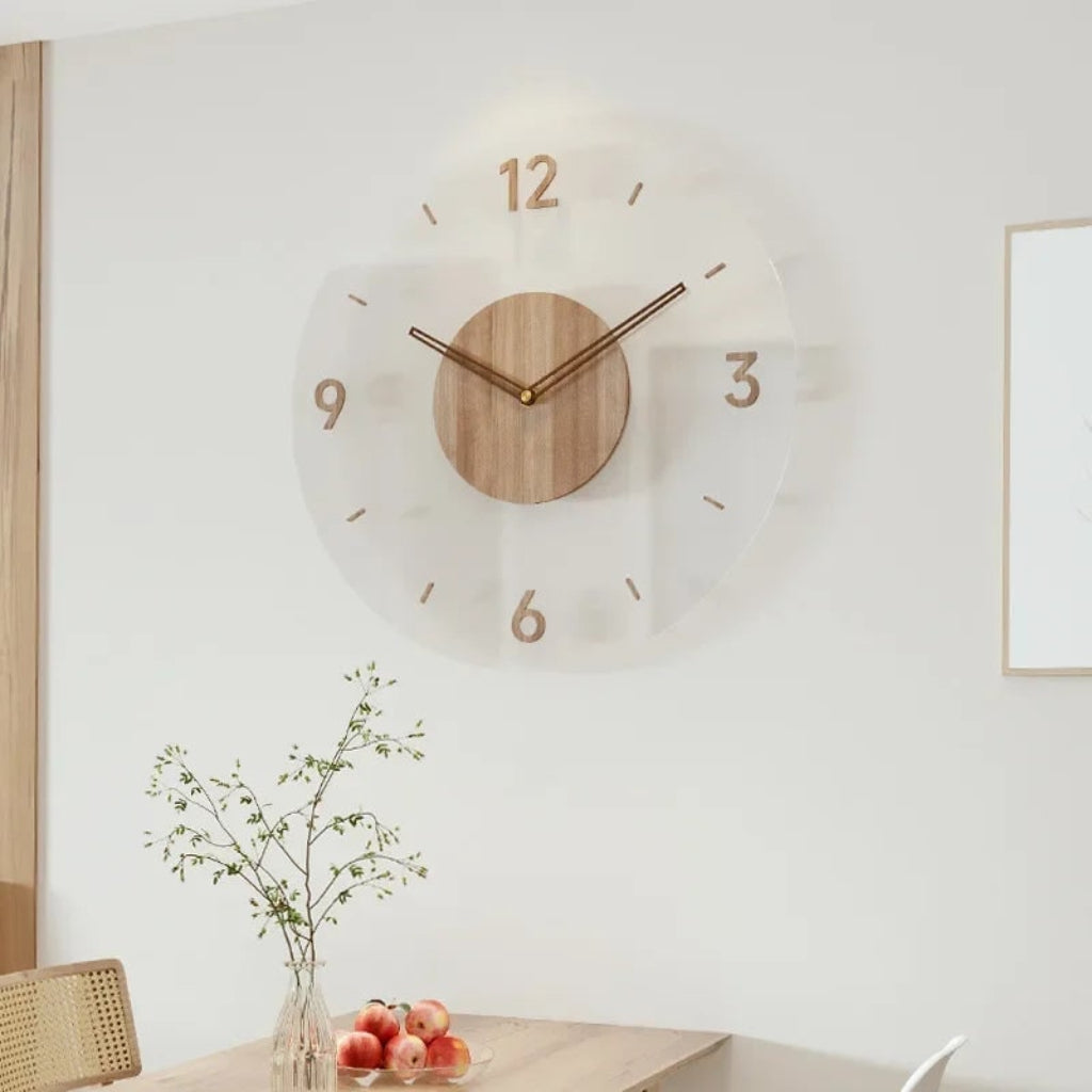 Moderne Holz Wanduhr Minimalistisches Design - Image 7