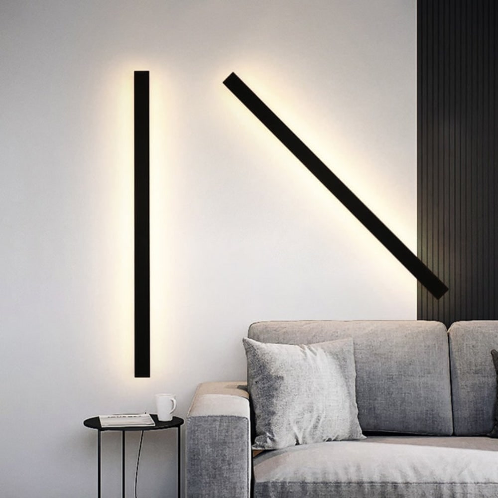 Moderne Schlanke Wandlampe Innenbereich - Image 7