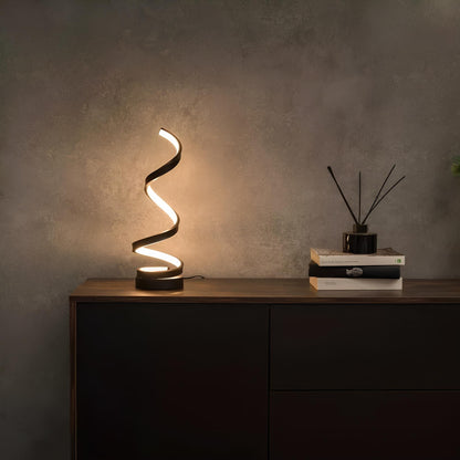 LED Tischlampe Modern Spiral Dimmbar