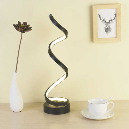 LED Tischlampe Modern Spiral Dimmbar
