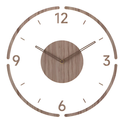Wanduhr Holz Acryl Modernes Design