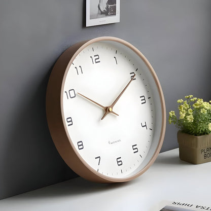 Moderne Wanduhr Haus Garten Rund - Image 4